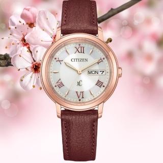 【CITIZEN 星辰】xC系列 廣告款 優雅光動能手錶(EW2427-19A 廣告款)