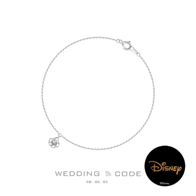 【WEDDING CODE】14K金 鑽石手鍊 迪TOB0847(迪士尼 D/VVS1 母親節 現貨 禮物)