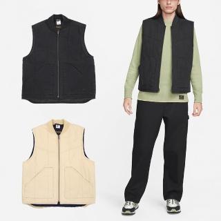 【NIKE 耐吉】背心 Life Vest 男款 帆布 寬鬆 水洗 做舊 外套 風衣 單一價(FQ1862-252)