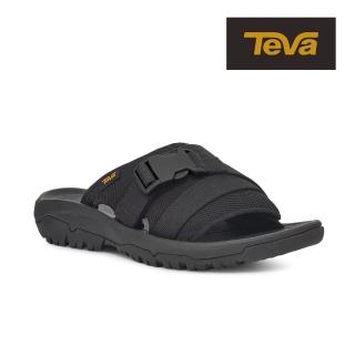 【TEVA】女拖鞋 運動拖鞋/水鞋/雨鞋 Hurricane Verge Slide 原廠(黑色-TV1136210BLK)