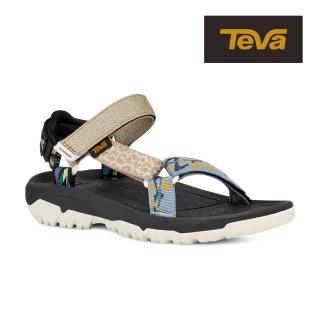 【TEVA】女涼鞋 機能運動涼鞋/雨鞋/水鞋 Hurricane XLT2 原廠(限定版多彩色-TV1134352MULT)