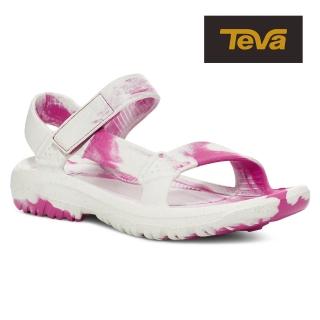 【TEVA】女輕量涼鞋 抗水寬楦 水陸輕量涼鞋/雨鞋/水鞋 Hurricane Drift 原廠(漩渦玫瑰紫-TV1134351RVSW)