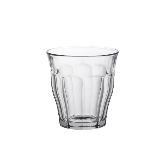 【Duralex】法國製 Picardie 強化玻璃杯 90ml 兩入組(玻璃杯 咖啡杯 濃縮咖啡杯 美式咖啡 拿鐵 耐熱)