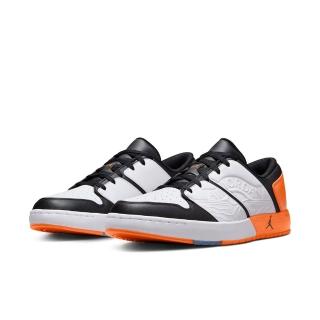 【NIKE 耐吉】休閒鞋 男鞋 運動鞋 AJ 喬丹 JORDAN NU RETRO 1 LOW 黑白橘 DV5141-108
