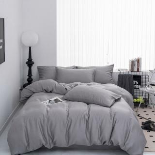 【LASOL 睡眠屋】360織60支100%天絲_莫蘭迪系列兩用被床包枕套組(心靈碳索-雙人)