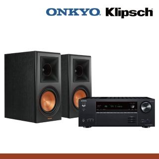 【Klipsch】RP-600M書架式喇叭+ONKYO TX-NR6100 兩聲道