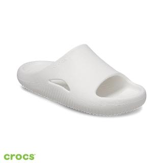【Crocs】中性鞋 麵包涼拖(208392-100)