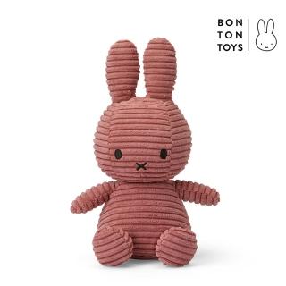 【BON TON TOYS】米菲兔燈芯絨填充玩偶-玫瑰粉(23cm玩偶、娃娃、公仔)
