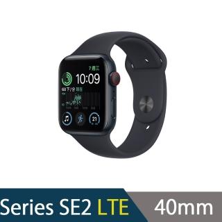 【Apple 蘋果】Watch SE 2 40公釐鋁金屬錶殼搭配運動型錶帶(LTE版)