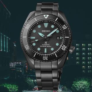 【SEIKO 精工】PROSPEX系列 夜視鏡 陶瓷錶圈 機械腕錶 SK044 禮物推薦 畢業禮物(SPB433J1/6R35-03A0SD)