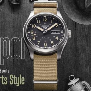 【SEIKO 精工】5 Sports系列 Lineup 復古軍風 機械腕錶 禮物推薦 畢業禮物(SRPG35K1/4R36-10A0U)