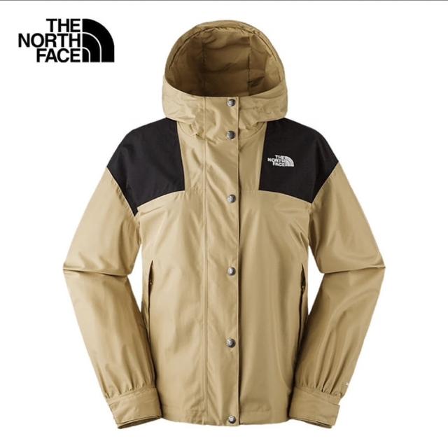 【The North Face】TNF 防水透氣連帽外套 W DRYVENT BLOCKING JACKET - AP 女 卡其(NF0A7QSILK5)