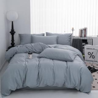 【LASOL 睡眠屋】360織60支100%天絲_莫蘭迪系列兩用被床包枕套組(雨過天晴-雙人)