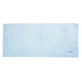 【NIKE 耐吉】Solid Core 毛巾 瑜珈 運動 登山 居家 80x35cm 淺藍(AC9637-409)