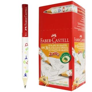 【Faber-Castell】3/4學齡大三角鉛筆 36入(開學 禮物 文具 畫畫 粗芯)