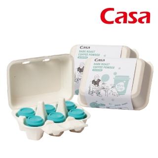 【Casa 卡薩】MINI CUP 深焙咖啡粉(2.1gX6入)