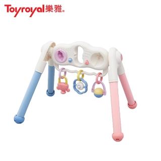 【Toyroyal 樂雅】寶寶二合一智育健力架(2個月以上)
