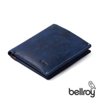 【Bellroy】Note Sleeve 系列真皮直式零錢短夾(海洋藍)