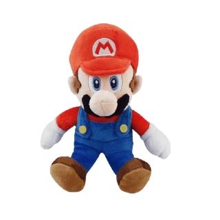 【Nintendo 任天堂】任天堂授權娃娃 超級瑪利歐 玩偶 娃娃(36×18cm)