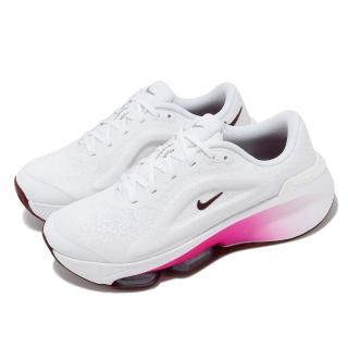 【NIKE 耐吉】訓練鞋 Wmns Versair 女鞋 白 粉紅 緩震 漸層 健身 運動鞋(DZ3547-100)