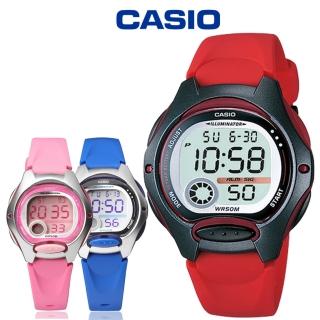 【CASIO 卡西歐】LW-200 小巧時尚亮色系輕鬆配戴防水電子錶