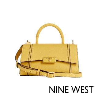 【NINE WEST】BRODIE純色手提包-黃色(137578)