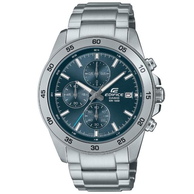 【CASIO 卡西歐】EDIFICE 經典時尚計時腕錶 禮物推薦 畢業禮物(EFR-526D-2AV)