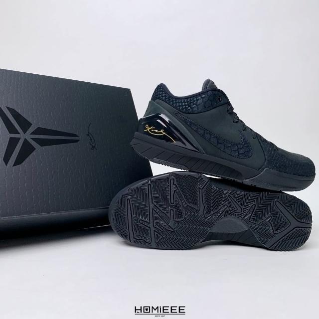 【NIKE 耐吉】Nike Kobe 4 Protro Black Mamba 籃球鞋黑曼巴黑蛇鱗