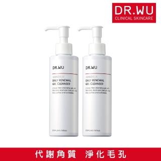 【DR.WU 達爾膚】杏仁酸溫和煥膚潔膚露200ML(2入組)
