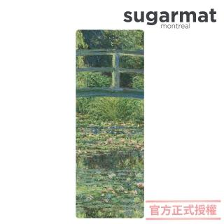 【加拿大Sugarmat】頂級加寬PU瑜珈墊 5.0mm(莫內荷花池 The Water Lily Pond by Claude Monet)