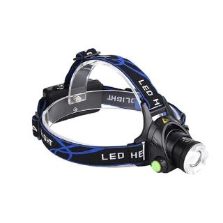 【S-SportPlus+】LED頭燈 T6感應款工作頭燈 露營燈(照明燈 強光頭燈 充電頭燈 頭燈 工作燈 登山廣角聚焦)