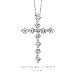 【WEDDING CODE】14K金 90分鑽石項鍊 MJ0605M(D/VVS1 天然鑽石 母親節 現貨 禮物)