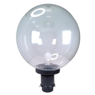 【彩渝】350MM PMMA 3英吋底座 庭園燈(戶外球形庭園燈 球形燈罩 觀景燈 造景燈 可搭LED)