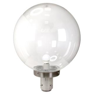 【彩渝】350MM PE 3英吋底座 庭園燈(戶外球形庭園燈 球形燈罩 觀景燈 造景燈 可搭LED)