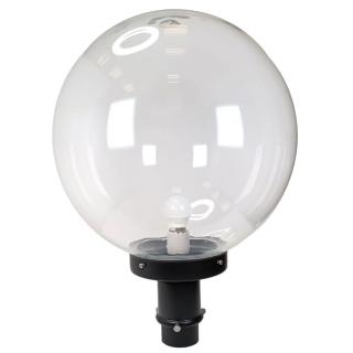 【彩渝】350MM PE 2.5英吋底座 庭園燈(戶外球形庭園燈 球形燈罩 觀景燈 造景燈 可搭LED)