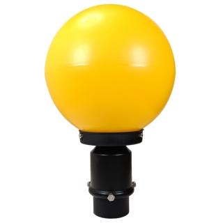 【彩渝】200MM PE 2.5英吋 庭園燈(戶外球形庭園燈 球形燈罩 觀景燈 造景燈 可搭LED)