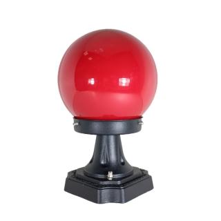 【彩渝】150MM PMMA 門柱燈(PE 圓球 戶外球形柱頭燈 球型燈罩 庭園燈 可搭配LED)