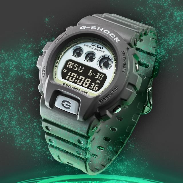 【CASIO 卡西歐】G-SHOCK 街頭時尚 電子腕錶 母親節 禮物(DW-6900HD-8)