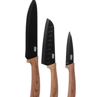 【Maku Kitchen Life】料理刀具3件組(質感刀具組合/北歐設計)