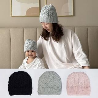 【Hudson Baby】親子款嬰幼兒童毛帽成人毛帽(保暖親子帽男女寶寶帽兒童帽)