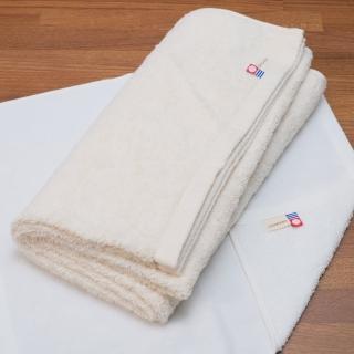 日本今治認證有機棉食用酵素染紗布浴巾 單入 EUSEEL優秀生活公司貨(今治毛巾 有機棉 今治認證)