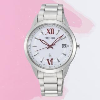 【SEIKO 精工】Lukia系列 太陽能 時尚腕錶 SK044 母親節 禮物(SUT387J1/V147-0CL0S)
