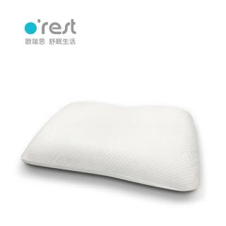 【orest】雲朵透氣記憶枕(透氣不悶熱 抗菌枕芯 低溫感記憶棉 100D高密度支撐性 天絲針織外布套)