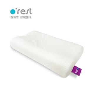 【orest】可調節兒童記憶枕(調整高度設計 抗菌枕芯 低溫感記憶棉 100D高密度支撐性 天絲針織外布套)