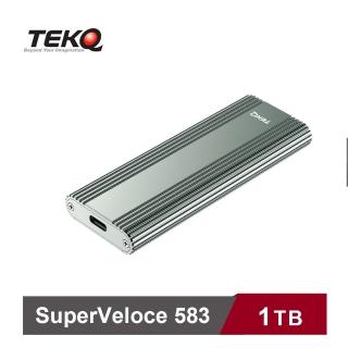 【TEKQ 璿驥國際】583 SuperVeloce 1TB USB-C PCIe M.2 NVMe SSD固態硬碟(iphone15可用)