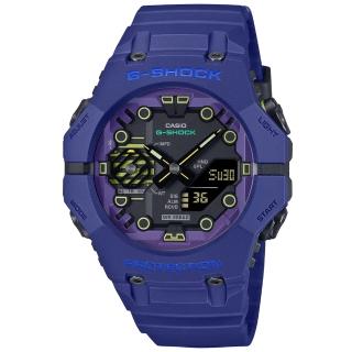 【CASIO 卡西歐】G-SHOCK 藍牙連線 科幻世界 雙顯腕錶 禮物推薦 畢業禮物(GA-B001CBR-2A)