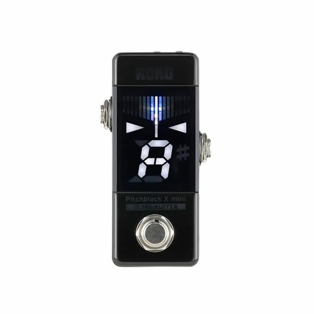 【KORG】Pitchblack X mini 半音階迷你踏板型調音器(公司貨保證)