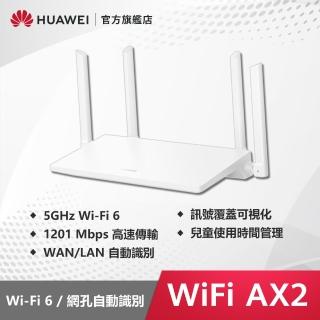 【HUAWEI 華為】WiFi AX2 無線路由器(WS7001)