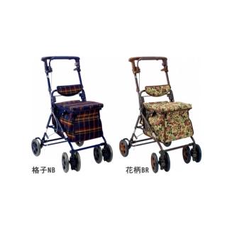 【助步車】日本SHIMA ARUTO 多功能中型簡易購物車(#偏癱復健#走路助步車#可折疊四輪#手推車下肢學步車)