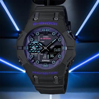 【CASIO 卡西歐】G-SHOCK 科幻系列 藍芽手錶(GA-B001CBR-1A)
